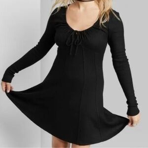 Wild Fable Black Babydoll Dress